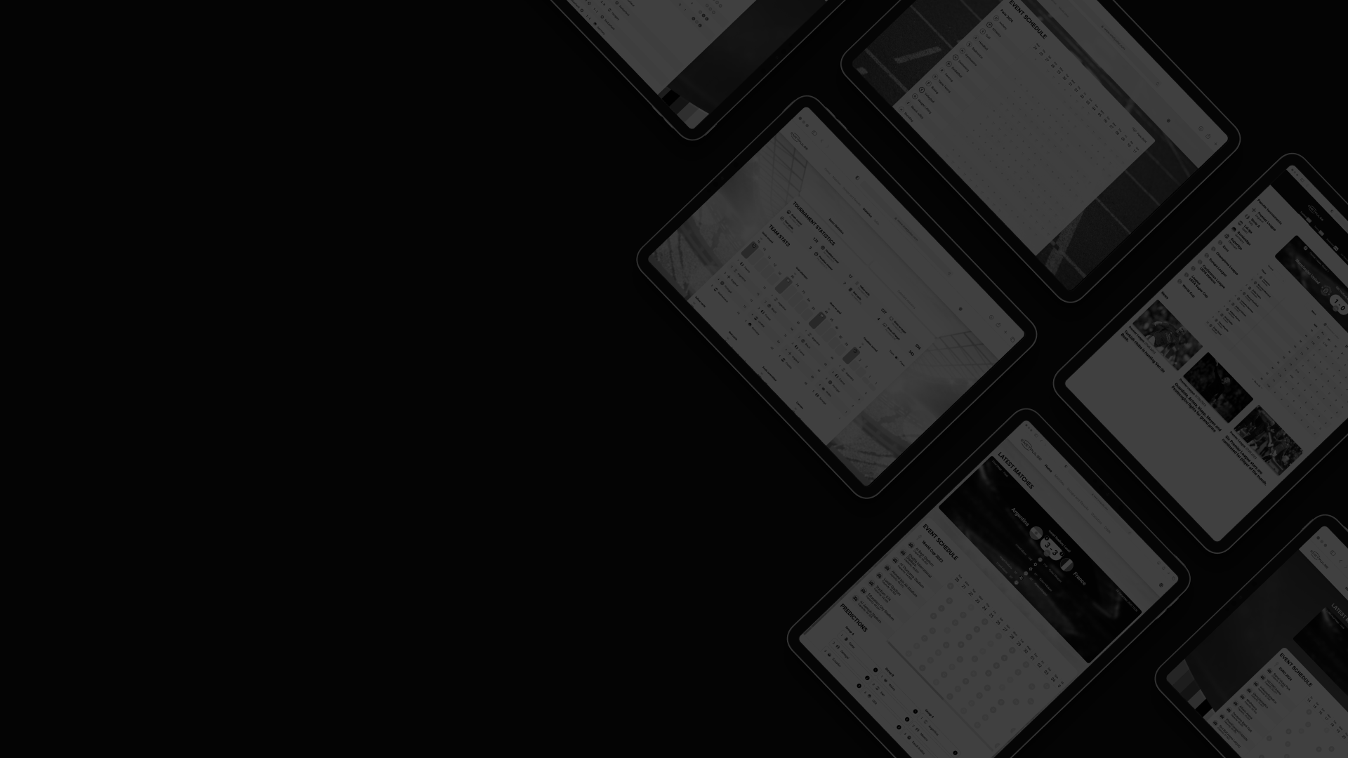 Sports Software Development Service. Showcase