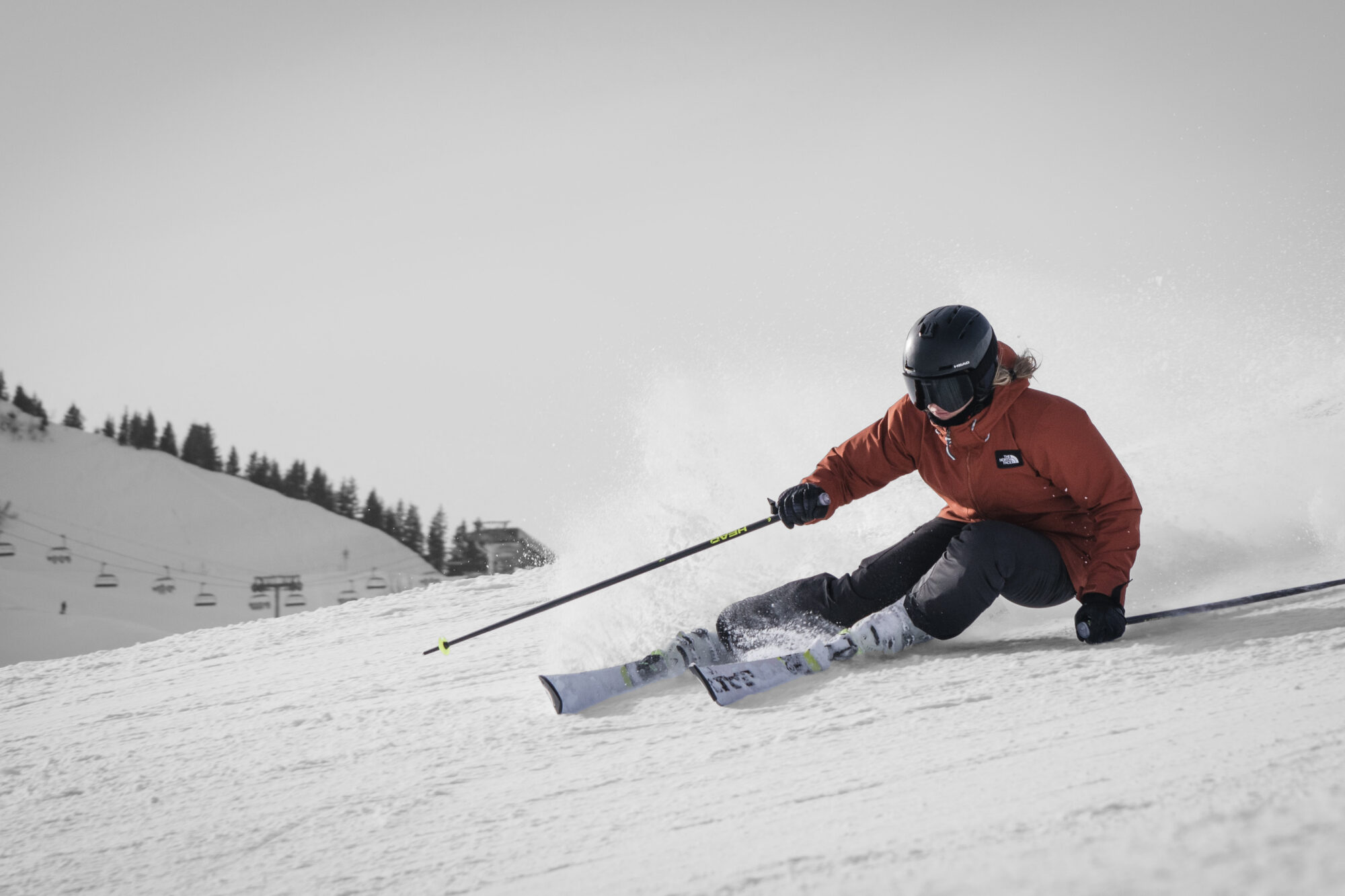 Winter Olympics skiing. Featured image