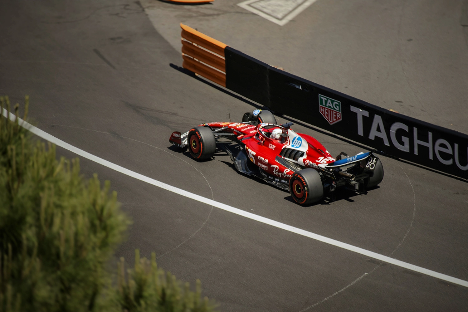 A race car at the Monaco grand prix