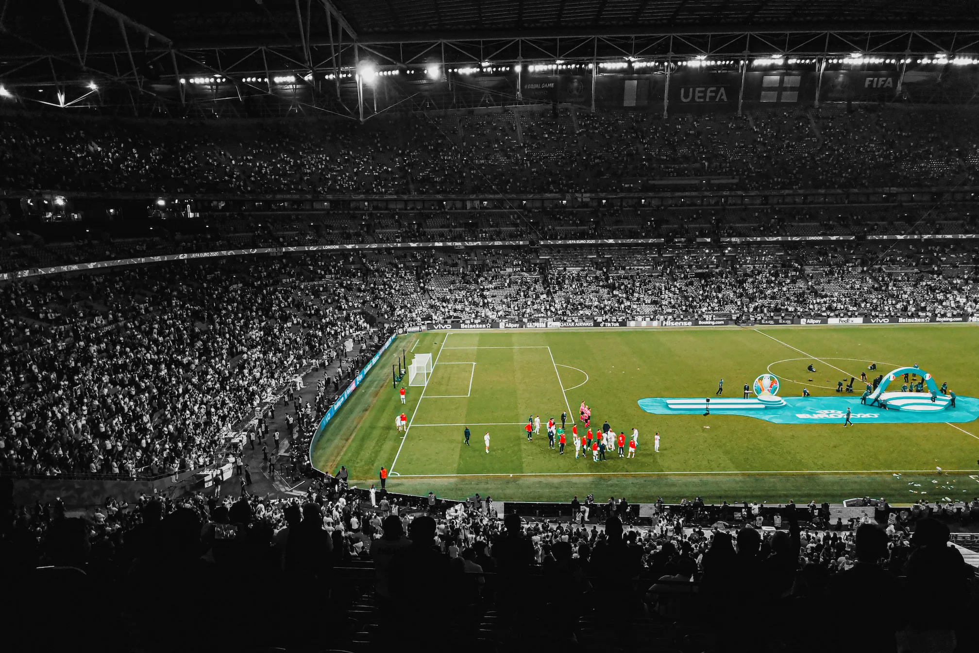 UEFA Euros at wembley stadium