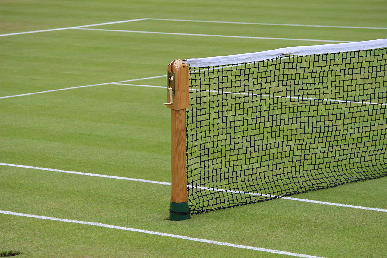 Wimbledon tennis net