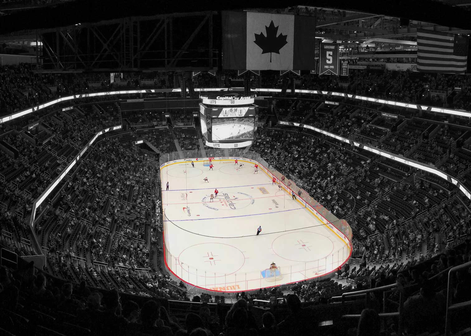 Capital One ice hockey arena